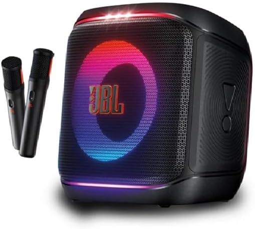 JBL Partybox Encore2 2Mic Party Speaker Black - AHW Store