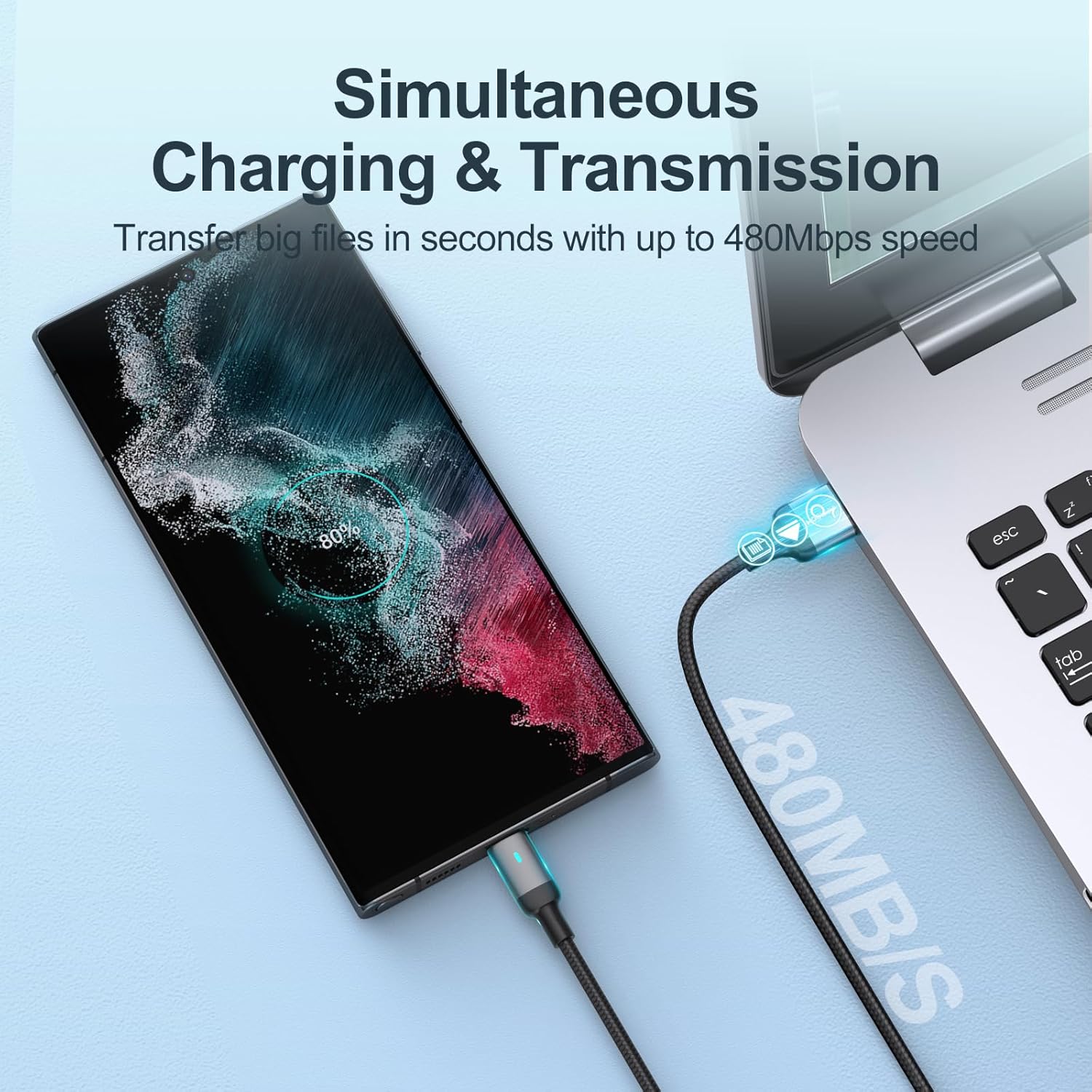 Joyroom 100W USB-C to USB-C Fast Charging Cable - AHW Store