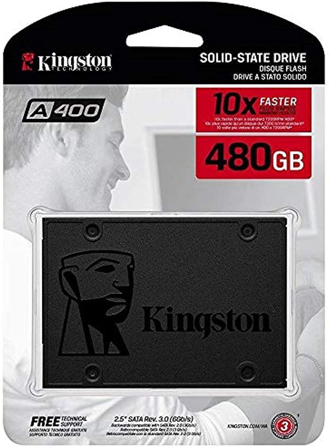 Kingston 480GB Internal SSD A400 - AHW Store