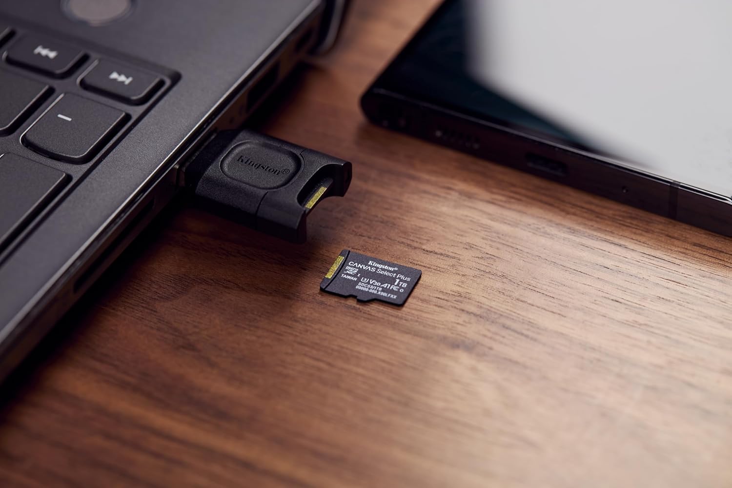 Kingston Canvas Select Plus microSD Memory Card 64GB microSDXC Gen3 100MB/s A1 Card + Adapter - SDCS - AHW Store