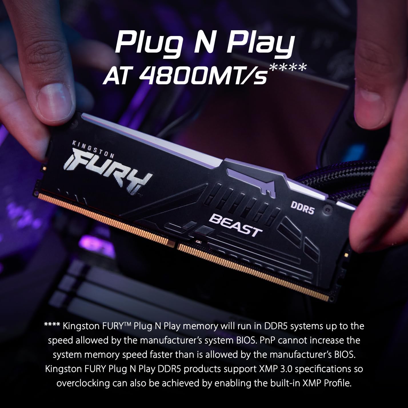 Kingston Fury Beast RGB 32GB DDR5 6000MT/s - AHW Store