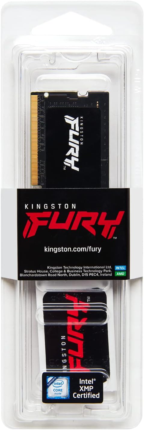 Kingston FURY Impact PnP 32GB 5600MT/s DDR5 CL40 SODIMM Notebook Gaming Memory Single Module - KF556 - AHW Store