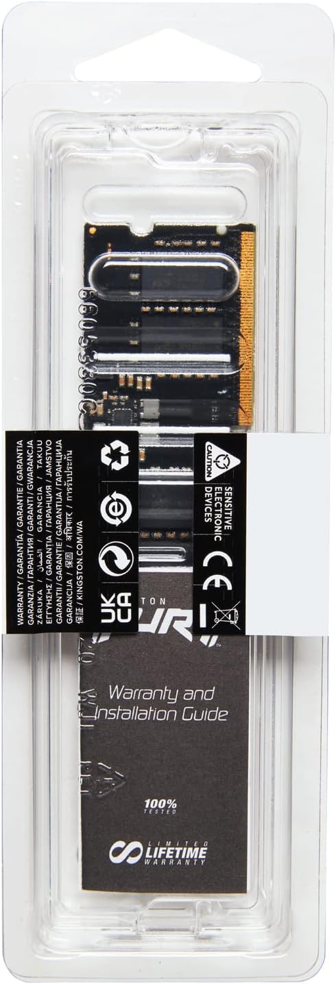 Kingston FURY Impact PnP 32GB 5600MT/s DDR5 CL40 SODIMM Notebook Gaming Memory Single Module - KF556 - AHW Store