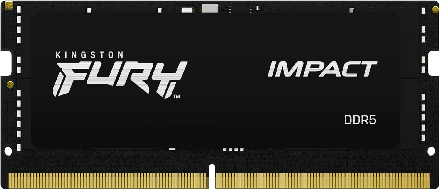 Kingston FURY Impact PnP 32GB 5600MT/s DDR5 CL40 SODIMM Notebook Gaming Memory Single Module - KF556 - AHW Store