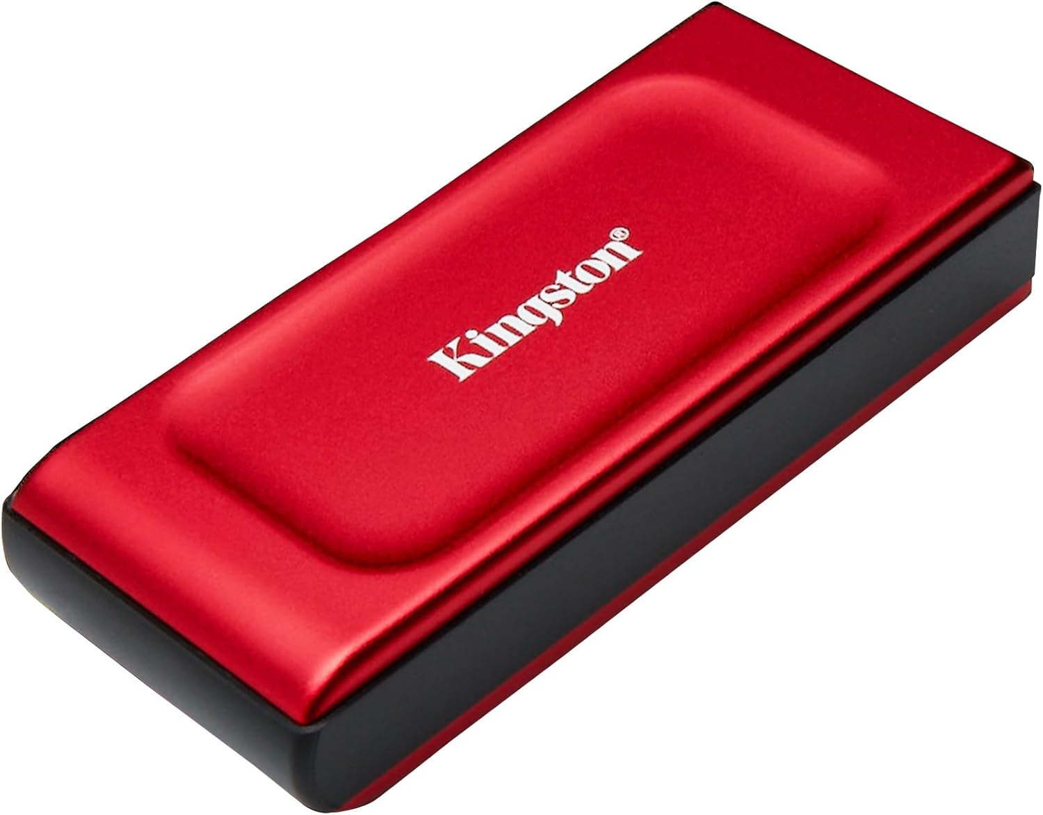 Kingston XS1000 1TB External SSD USB 3.2 Gen 2 Portable Solid State Drive Red - SXS1000R/1000G - AHW Store