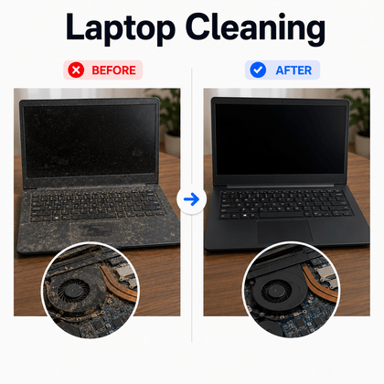 Laptop Cleaning - AHW Store