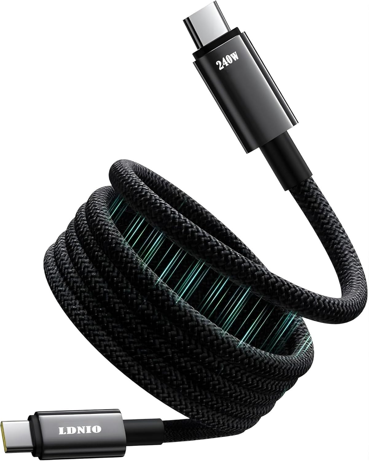 LDNIO 240W USB-C to USB-C Cable 1m - AHW Store