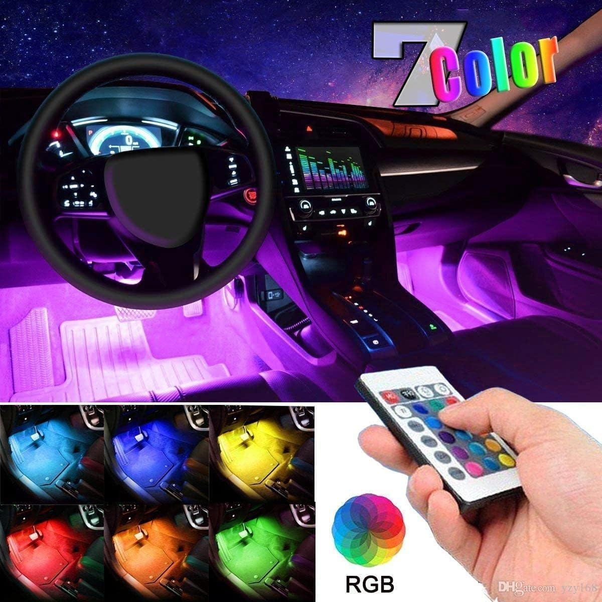 LED RGB Strip with Remote and Power Supply (5m 300 Smd) - AHW Store