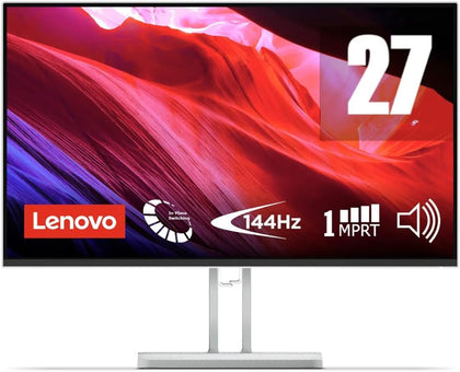 Lenovo L27 - 4C 27 Gaming Monitor IPS FHD 144Hz 1ms Speaker Black - AHW Store