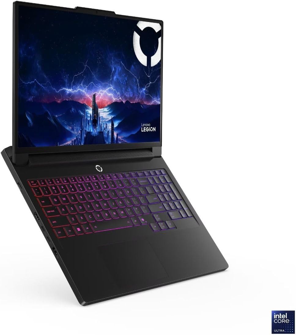 Lenovo Legion 5 15IAX10 15.1 Inch WQXGA 165Hz OLED Gaming Laptop Intel Core Ultra 7 255HX 32GB DDR5 1TB NVMe SSD NVIDIA GeForce RTX 5060 8GB GDDR7 RGB Backlit Keyboard LA1 AI Chip Windows 11 - AHW Store