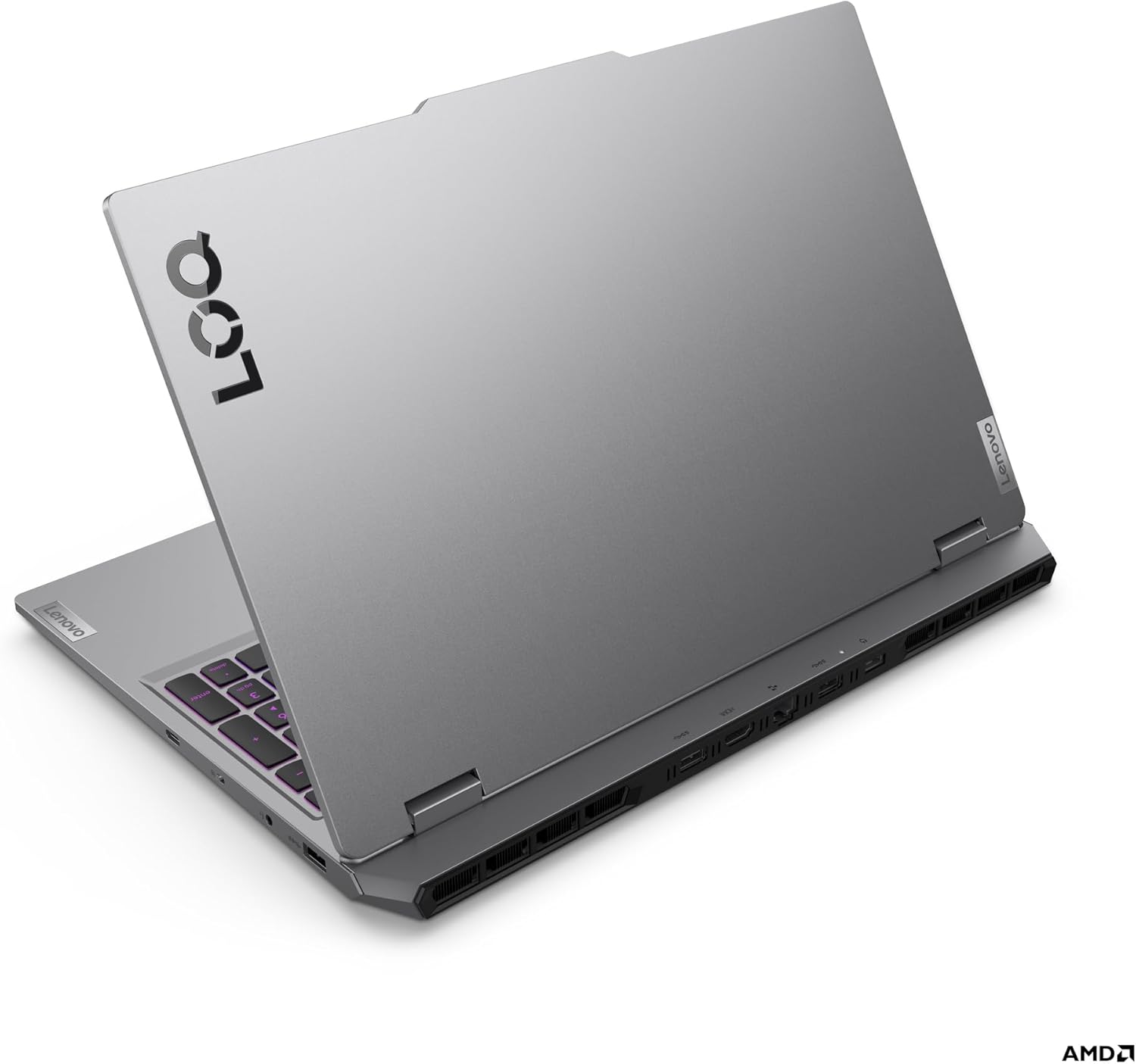 Lenovo LOQ 15AHP10 83JG002BED 15.6 Inch 144Hz Gaming Laptop AMD Ryzen 7 250 16GB RAM 512GB NVMe SSD NVIDIA GeForce RTX 5050 8GB GDDR7 DOS Luna Grey 2 Year Warranty - AHW Store