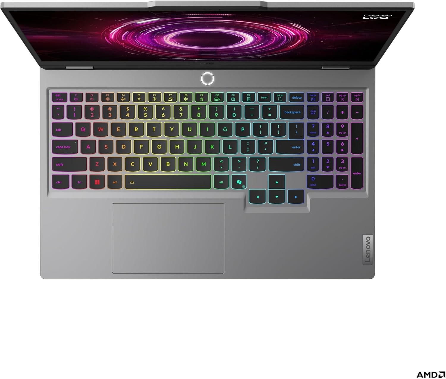 Lenovo LOQ 15AHP10, AMD Ryzen™ 7 250, 16GB RAM, 512GB SSD, RTX 5060 8GB, 15.6 144Hz, DOS, Luna Grey, - AHW Store