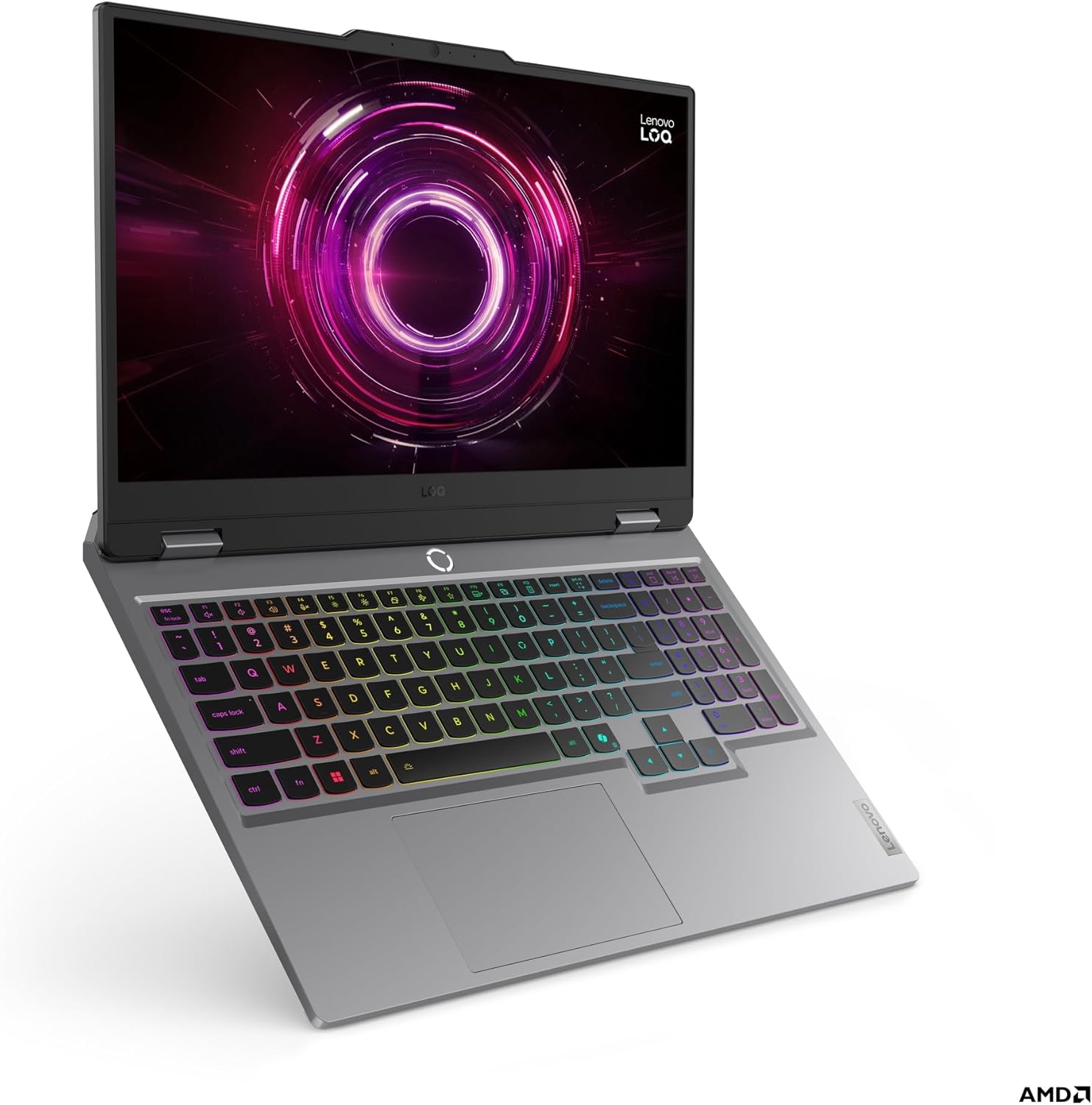 Lenovo LOQ 15AHP10, AMD Ryzen™ 7 250, 16GB RAM, 512GB SSD, RTX 5060 8GB, 15.6 144Hz, DOS, Luna Grey, - AHW Store