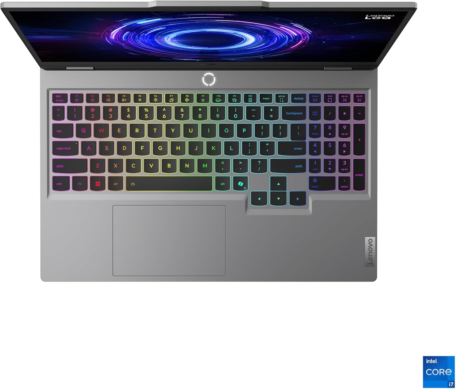 Lenovo LOQ 15IRX10 83JE010JED 15.6 Inch FHD 144Hz Gaming Laptop Intel Core i7 13700HX 16GB RAM 512GB NVMe SSD NVIDIA GeForce RTX 5060 8GB GDDR7 G - SYNC DOS Luna Grey 2 Year Warranty - AHW Store