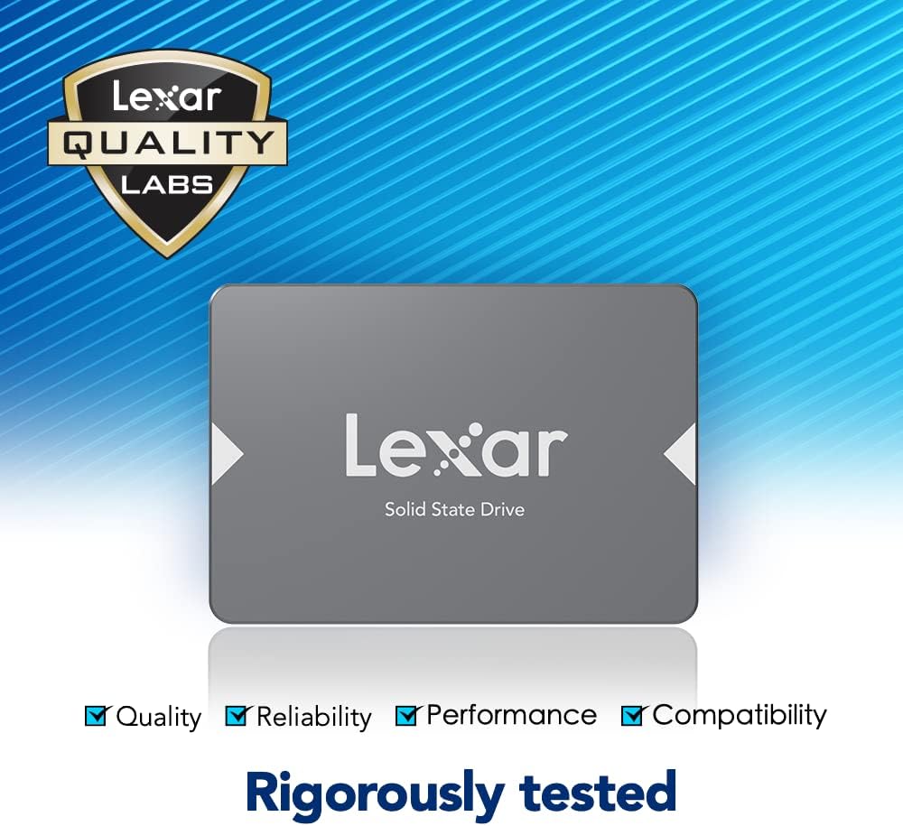 Lexar NS100 256GB 2.5 inch SATA III Internal SSD - AHW Store