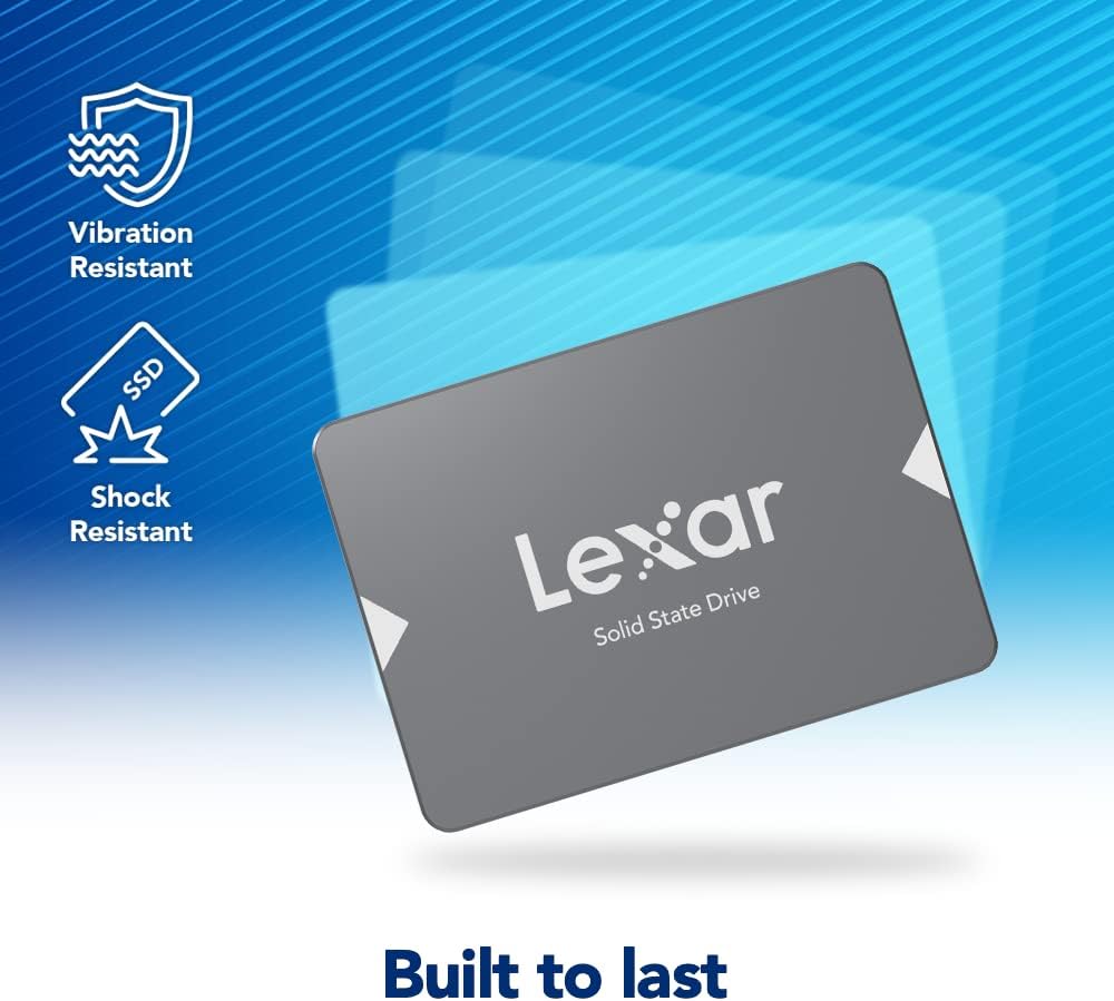 Lexar NS100 256GB 2.5 inch SATA III Internal SSD - AHW Store