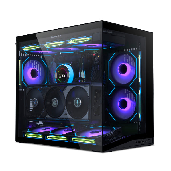 Lian Li O11D Dynamic Mini V2 Flow Mid Tower Gaming Case 5 FAN