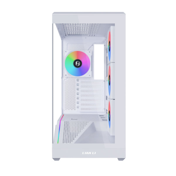 Lian Li Vector V100R BTF 4 Fan ARGB Type-C White Micro Tower Gaming Case