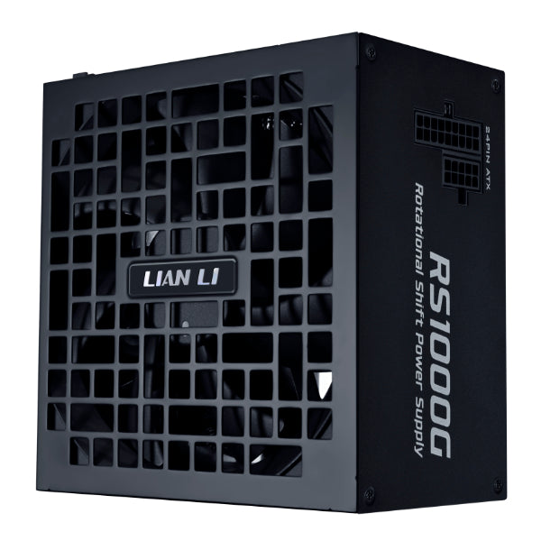 Lian Li RS1000G 1000W 80 Plus Gold Cybenetics Platinum PCIe 5.1 ATX 3.1 Full Modular Power Supply Black