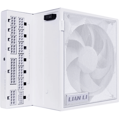 Lian Li Edge Gold EG0850G 850W 80 Plus Gold PCIe 5.1 ATX 3.1 Full Modular White Power Supply - AHW Store