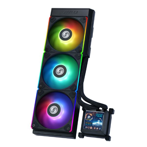 Lian Li Hydro Shift LCD 360S 360MM Liquid Cpu Cooler Black - AHW Store