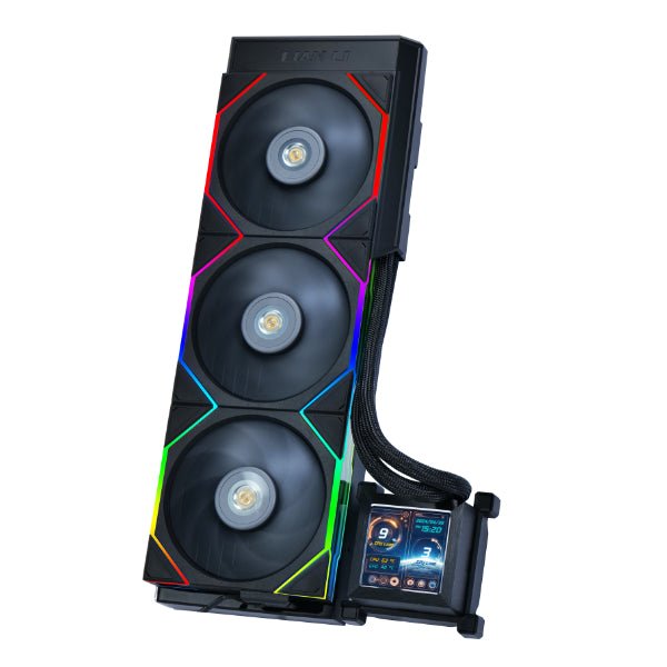 Lian Li Hydro Shift LCD 360S 360MM Liquid Cpu Cooler Black - AHW Store
