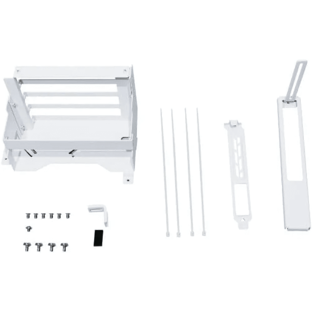 Lian Li O11 Dynamic EVO XL White Upright Gpu Bracket - AHW Store