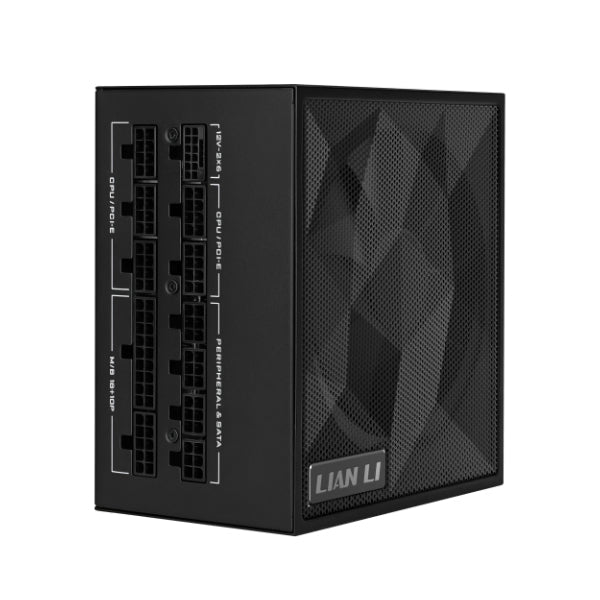 Lian Li SX1200P 1200W 80 Plus Platinum PPLP Platinum PCIe 5.1 ATX 3.1 Full Modular Power Supply White - AHW Store