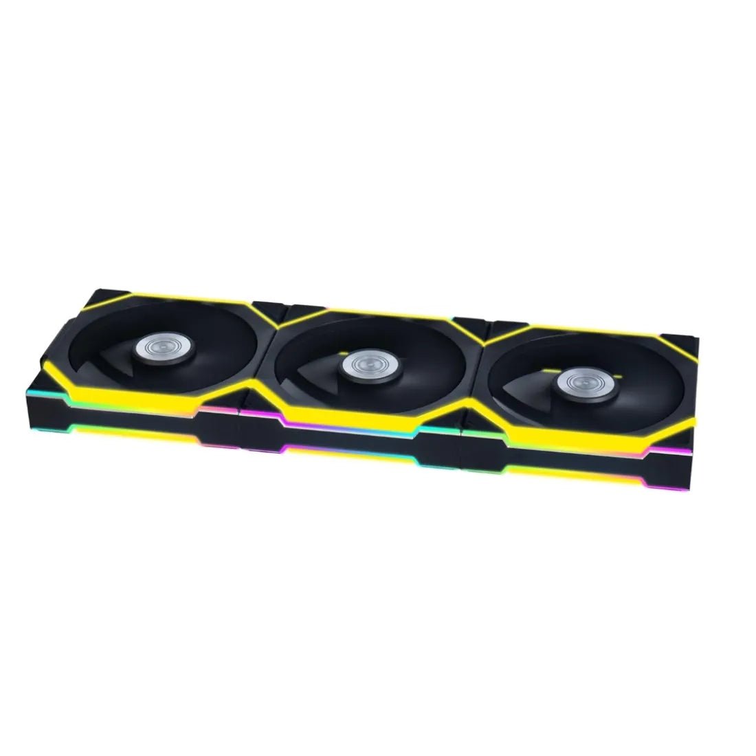 Lian Li UNI Fan SL Wireless 120MM RGB 3 Fans Black With 2.4 GHz Wireless Controller Fan Black - AHW Store