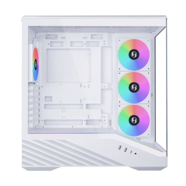 Lian Li Vector V100R BTF 4 Fan ARGB Type-C White Mid Tower Gaming Case - AHW Store