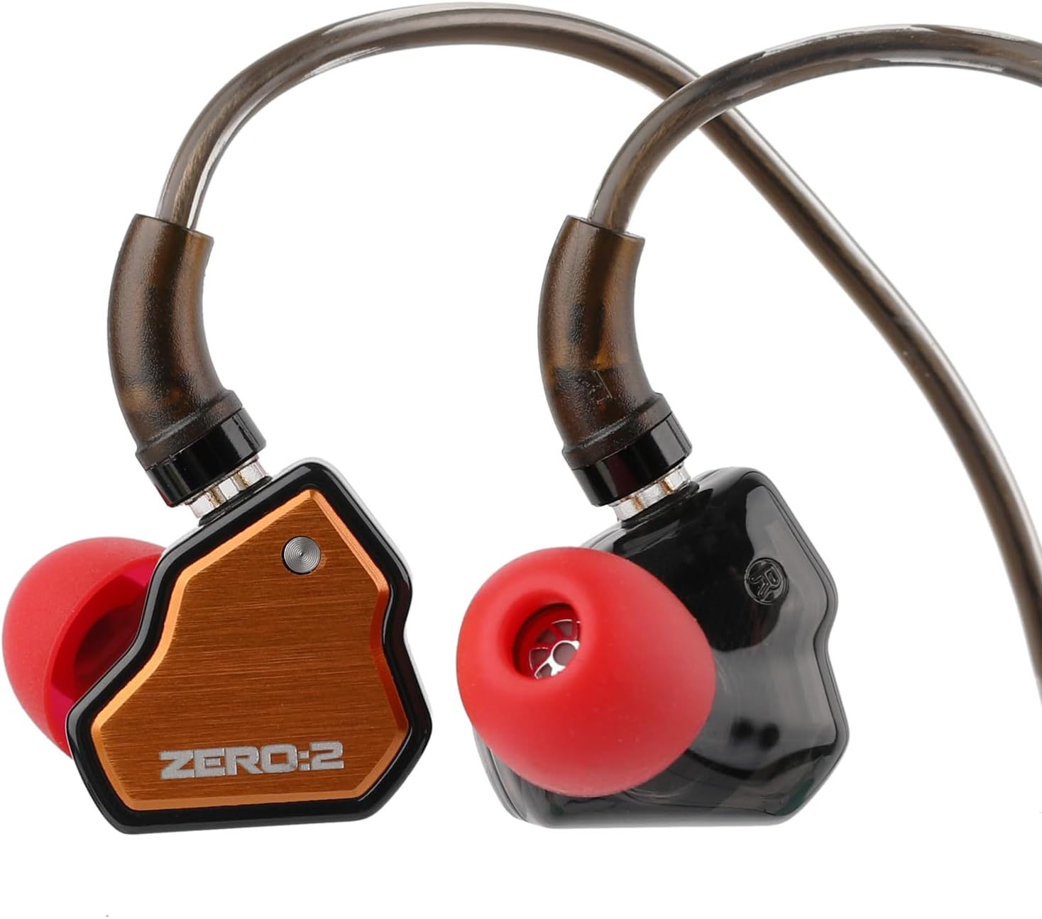 Linsoul 7Hz x Crinacle Zero:2 in Ear Monitor, Updated 10mm Dynamic Driver IEM, Wired Earbuds Earphon - AHW Store