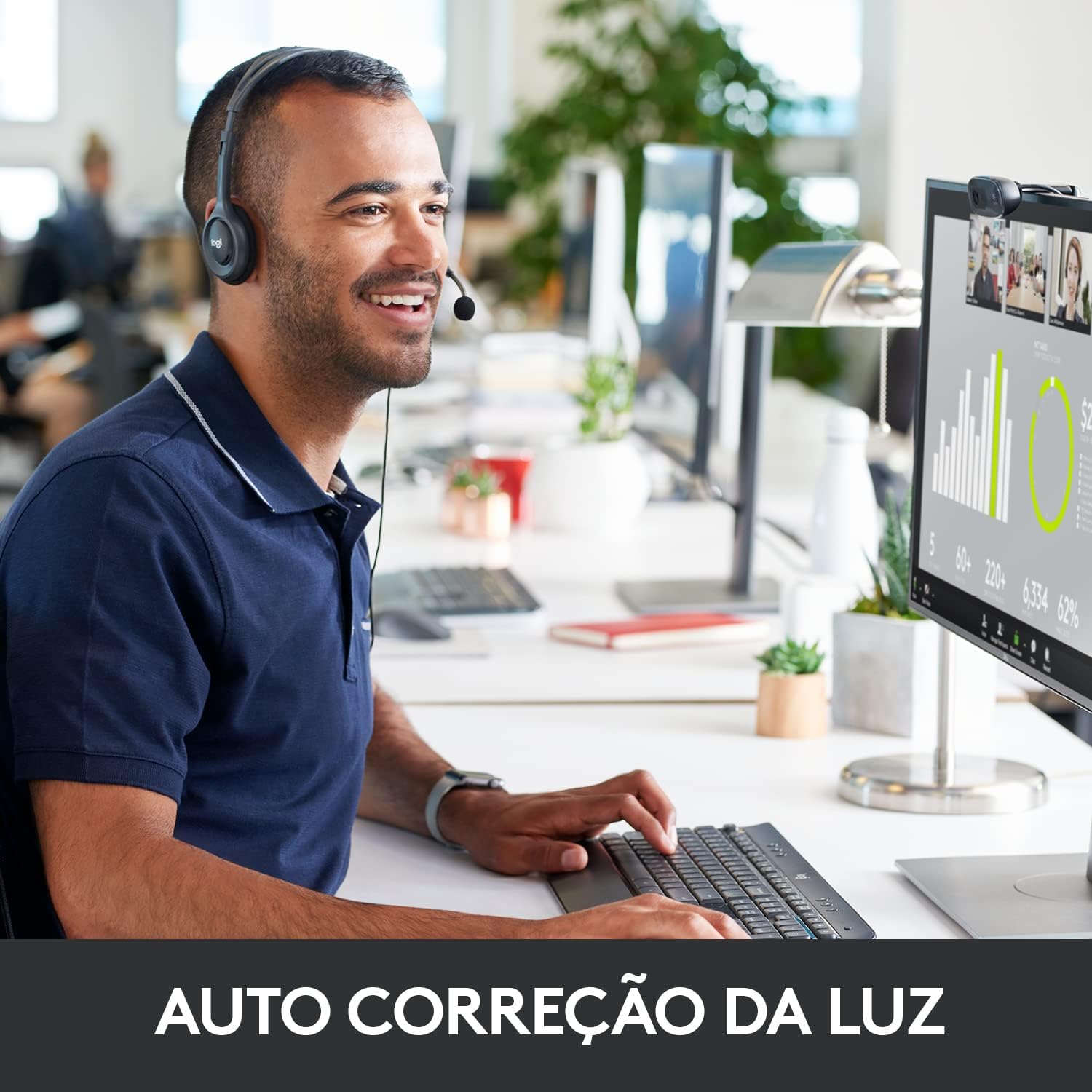 Logitech C270 HD Webcam 720p - AHW Store