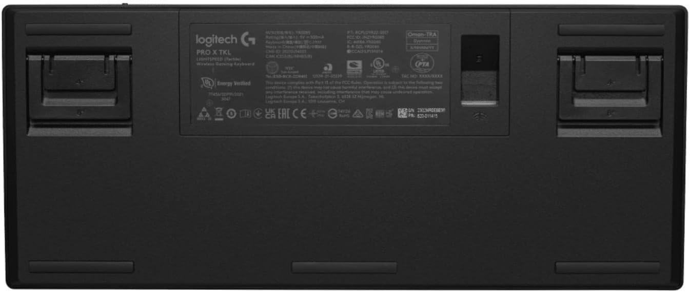 Logitech G PRO X TKL LIGHTSPEED Gaming Keyboard - BLACK - US INT L TACTILE - AHW Store