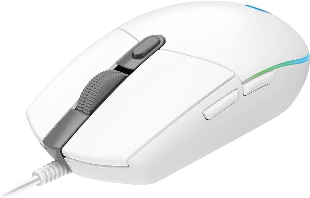 Logitech G102 LightSync RGB Gaming Mouse White - AHW Store
