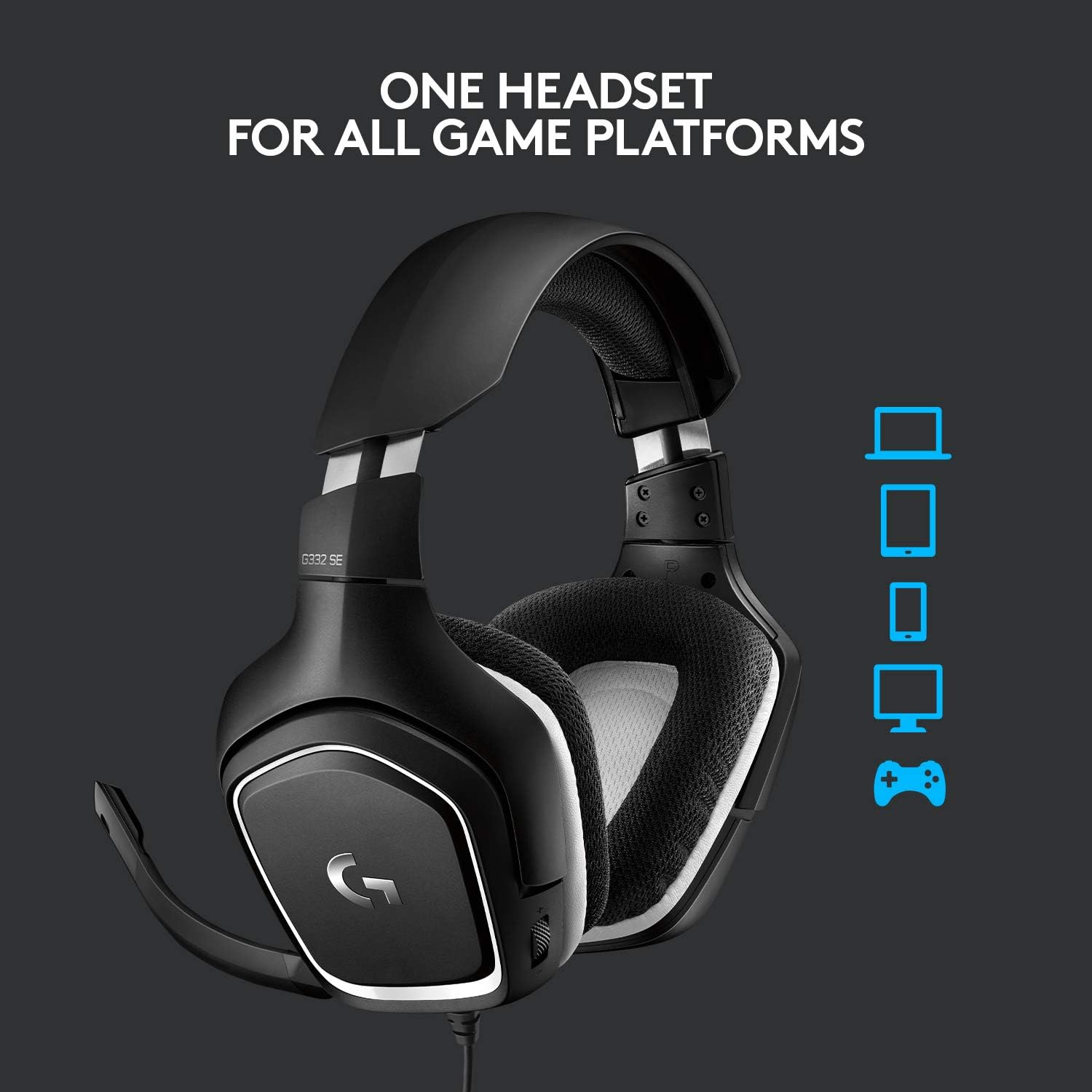 Logitech G332 SE Stereo Gaming Headset for PC, PS4, Xbox One, Nintendo Switch - AHW Store