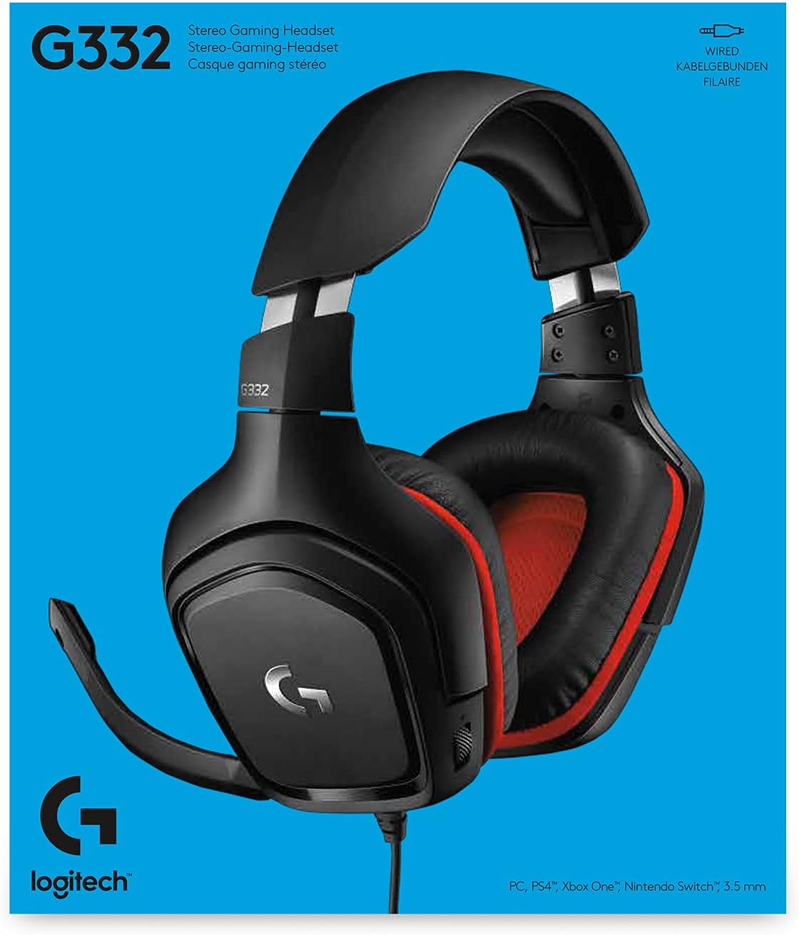Logitech G332 Wired Stereo Gaming Headset - AHW Store