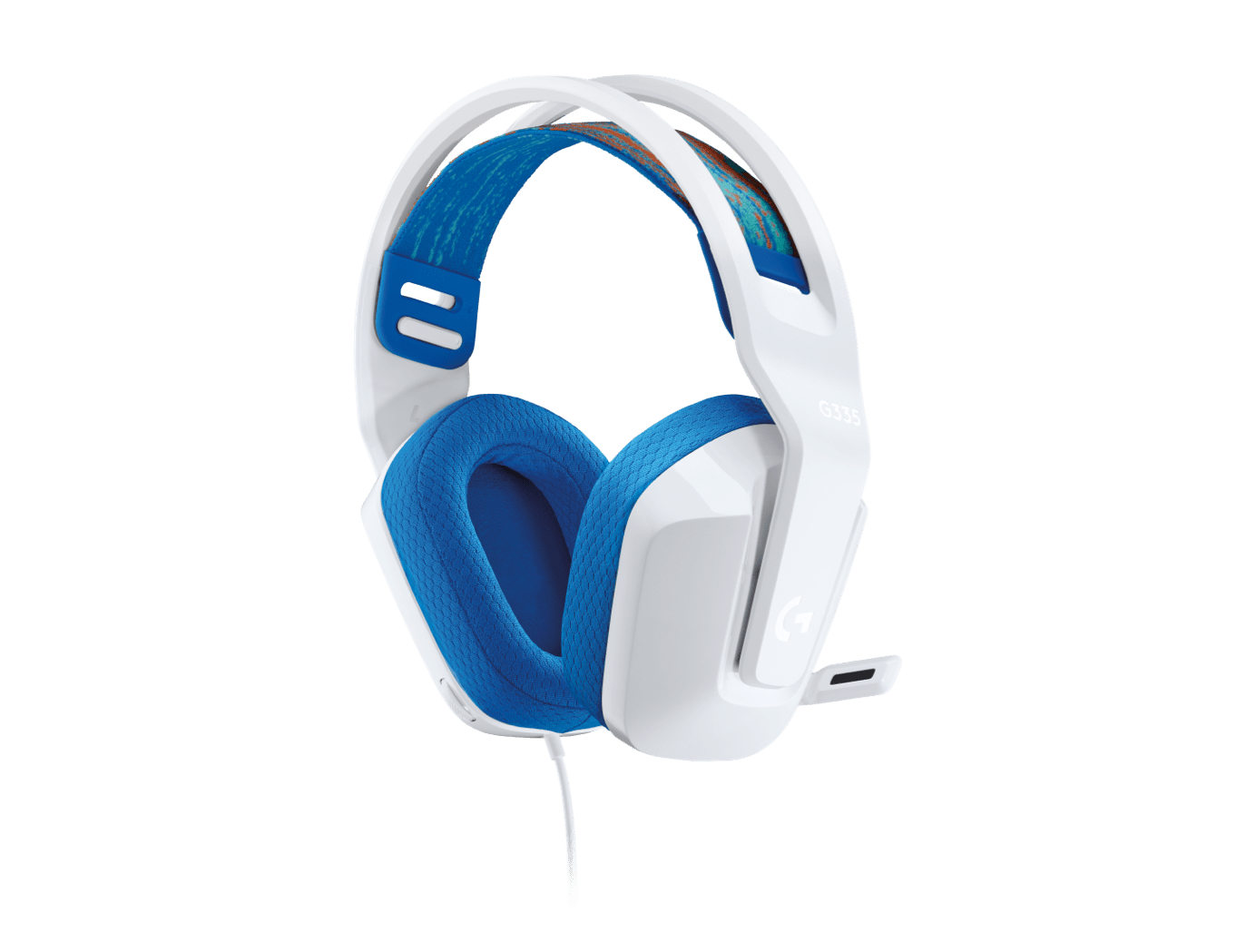 Logitech G335 Wired Gaming Headset (White) - AHW Store