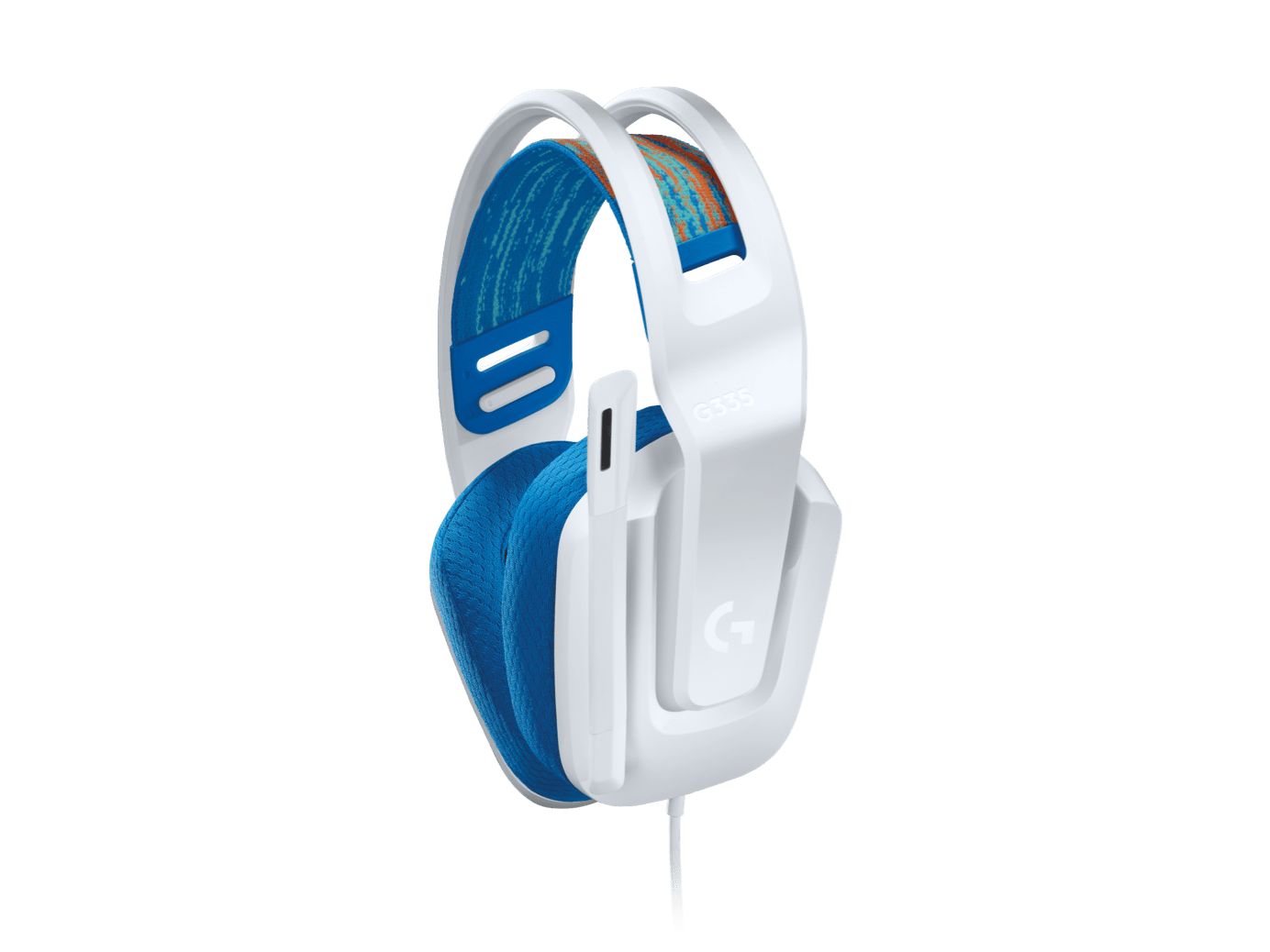 Logitech G335 Wired Gaming Headset (White) - AHW Store