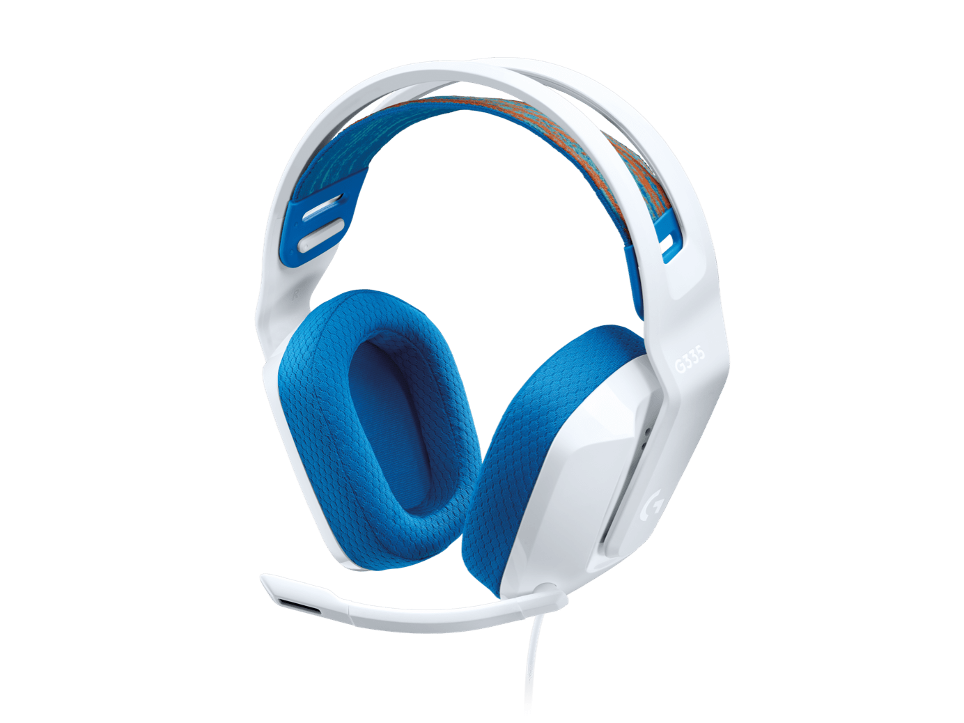 Logitech G335 Wired Gaming Headset (White) - AHW Store