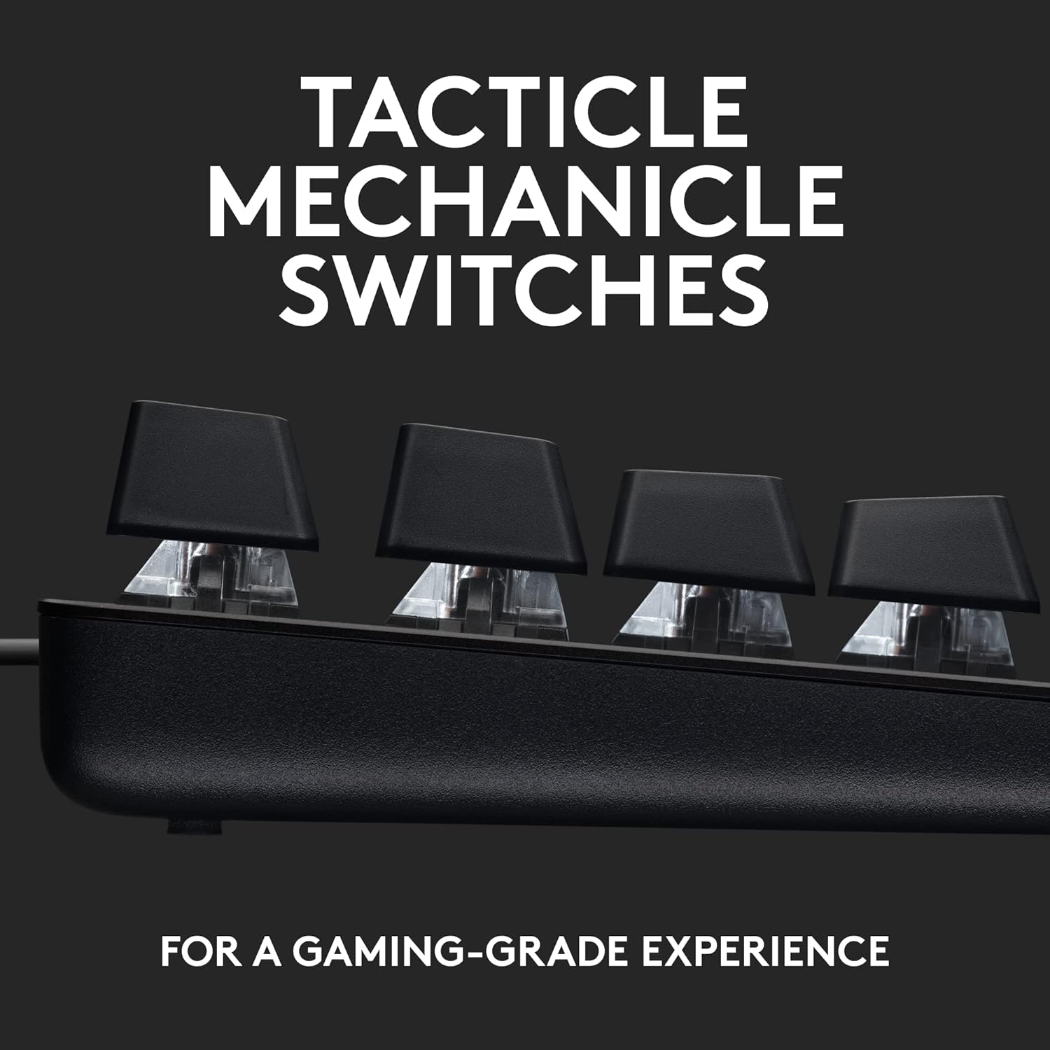 Logitech G413 SE Full - Size Mechanical Gaming Keyboard - Backlit Keyboard with Tactile Mechanical Swi - AHW Store