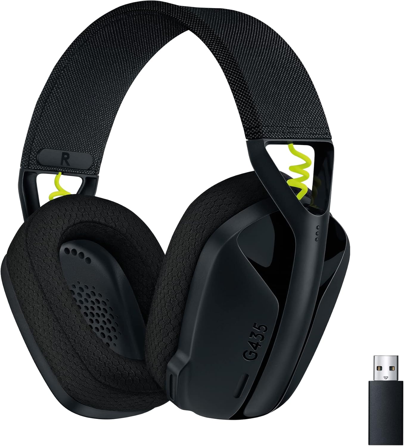 Logitech G435 LIGHTSPEED Wireless Bluetooth Gaming Headset - Lightweight, built - in mics, 18h battery - AHW Store