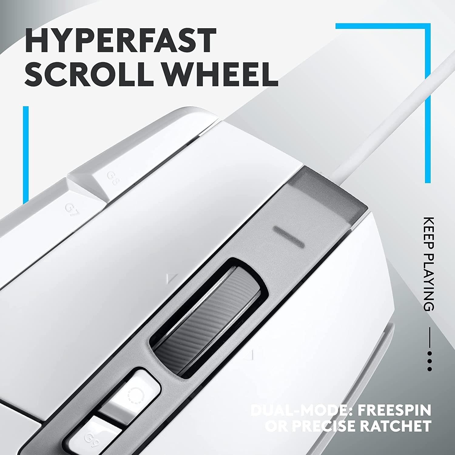 Logitech G502 X Wired Gaming Mouse White - AHW Store