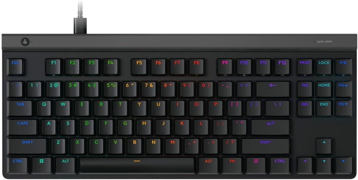LOGITECH G515 TKL Gaming Keyboard - BLACK - US INT L - 2.4GHZ/BT - EMEA28i - 935 - TACTILE - AHW Store