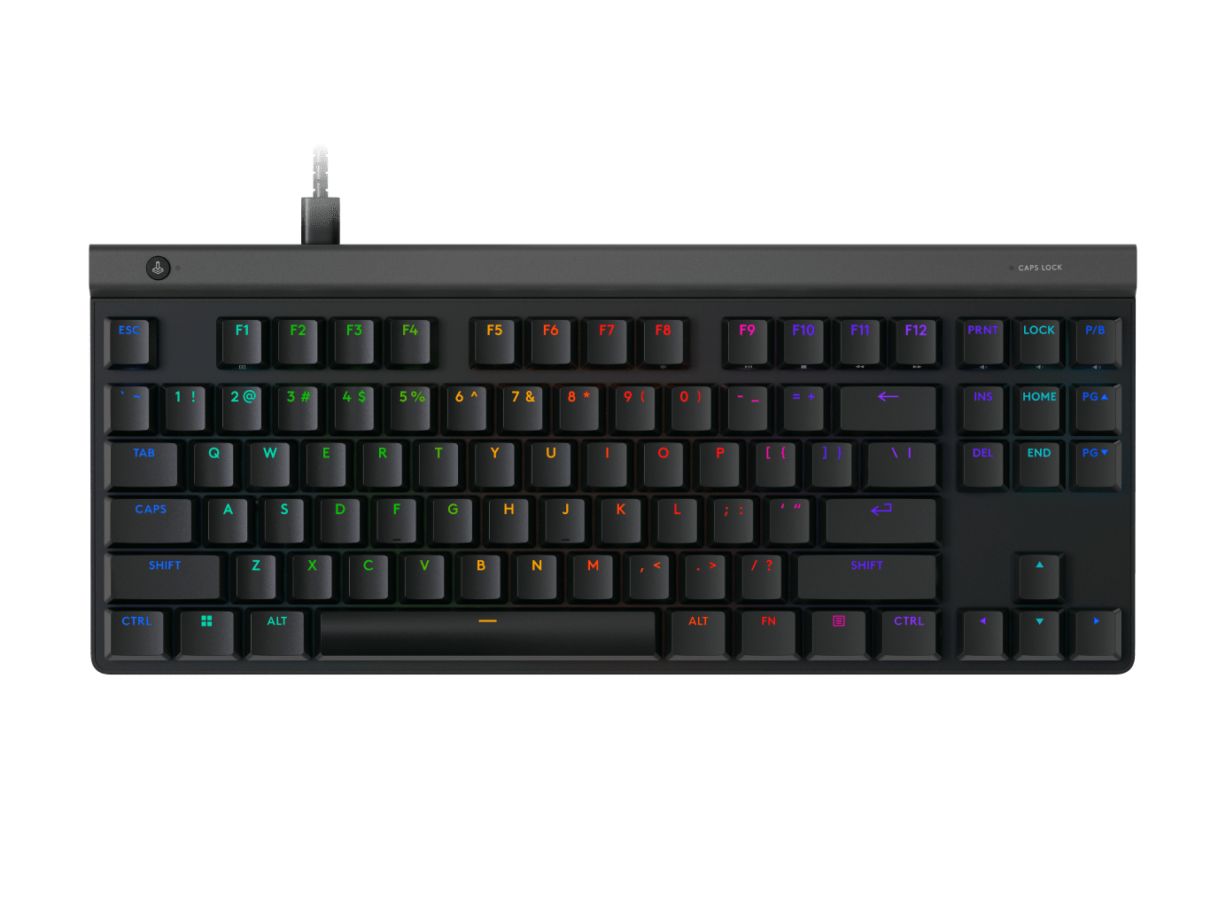 LOGITECH G515 TKL Wired Gaming Keyboard USB Black (US) - AHW Store