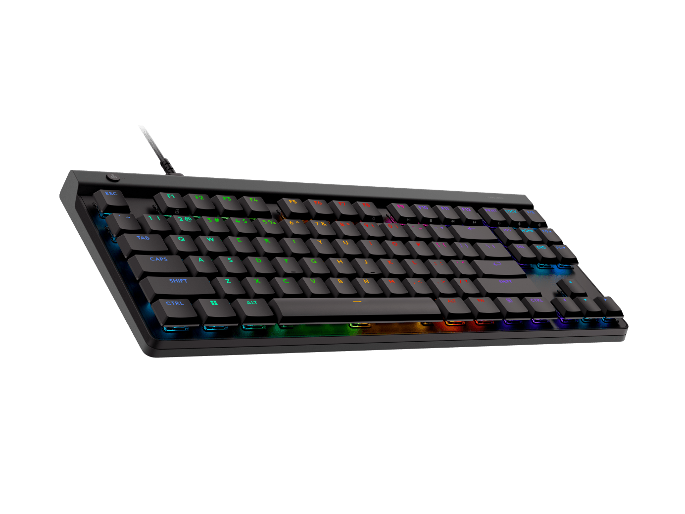 LOGITECH G515 TKL Wired Gaming Keyboard USB Black (US) - AHW Store