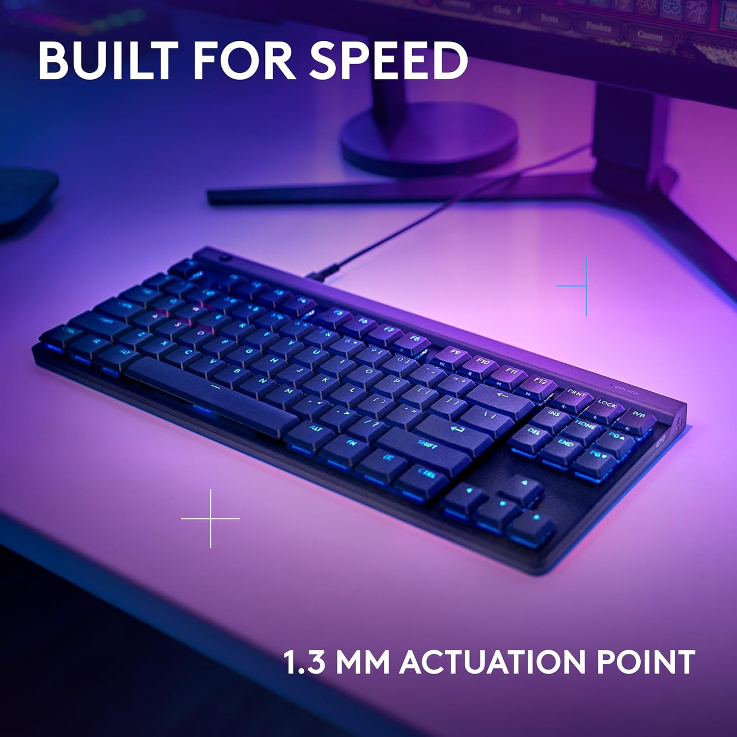 Logitech G515 TKL Wired Low Profile Gaming Keyboard, Fully Customizable RGB, Double - Shot PBT Keycaps - AHW Store
