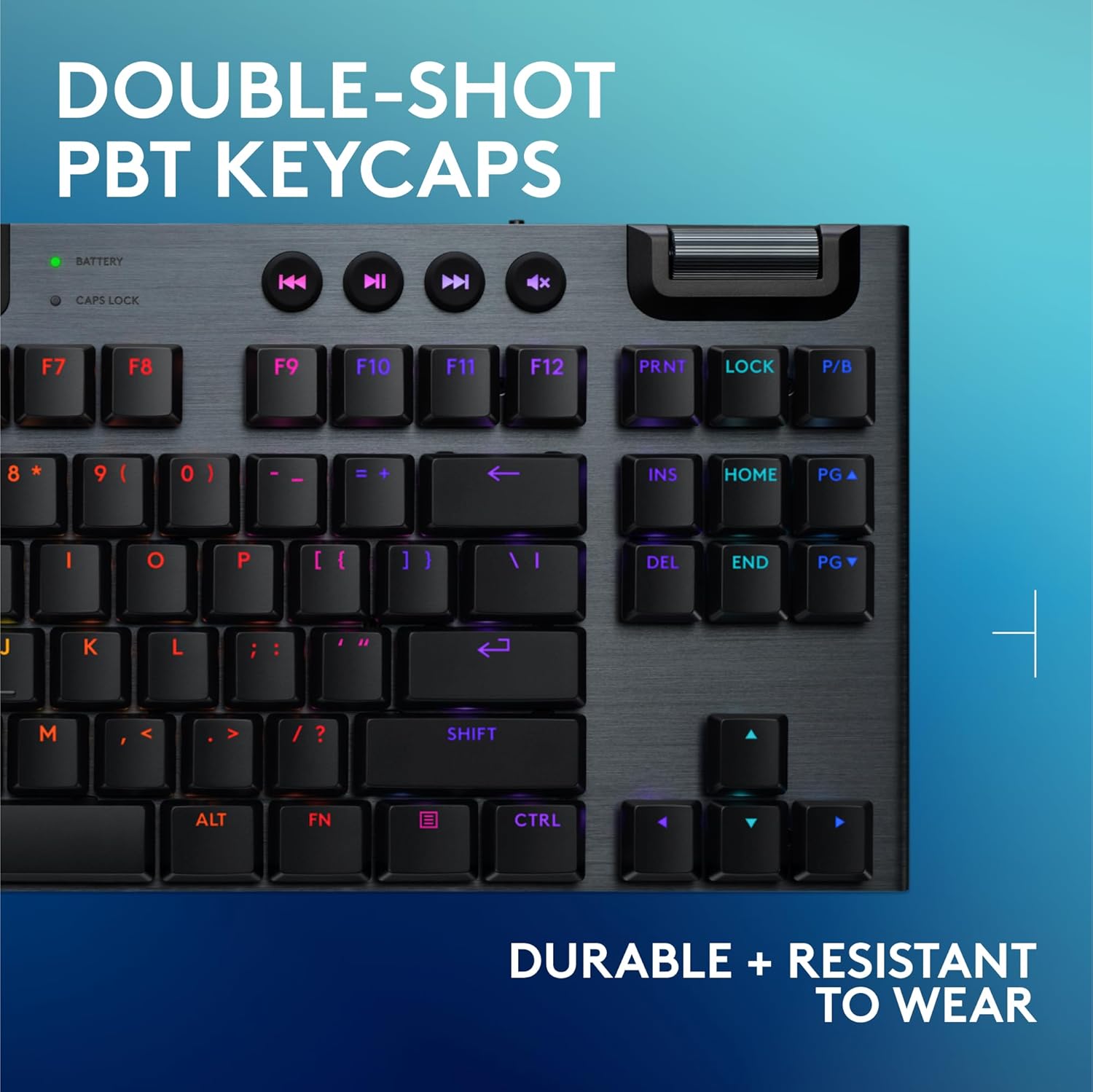 Logitech G915 X LIGHTSPEED Wireless Gaming Mechanical Keyboard with TKL Design, RGB LIGHTSYNC, USB o - AHW Store