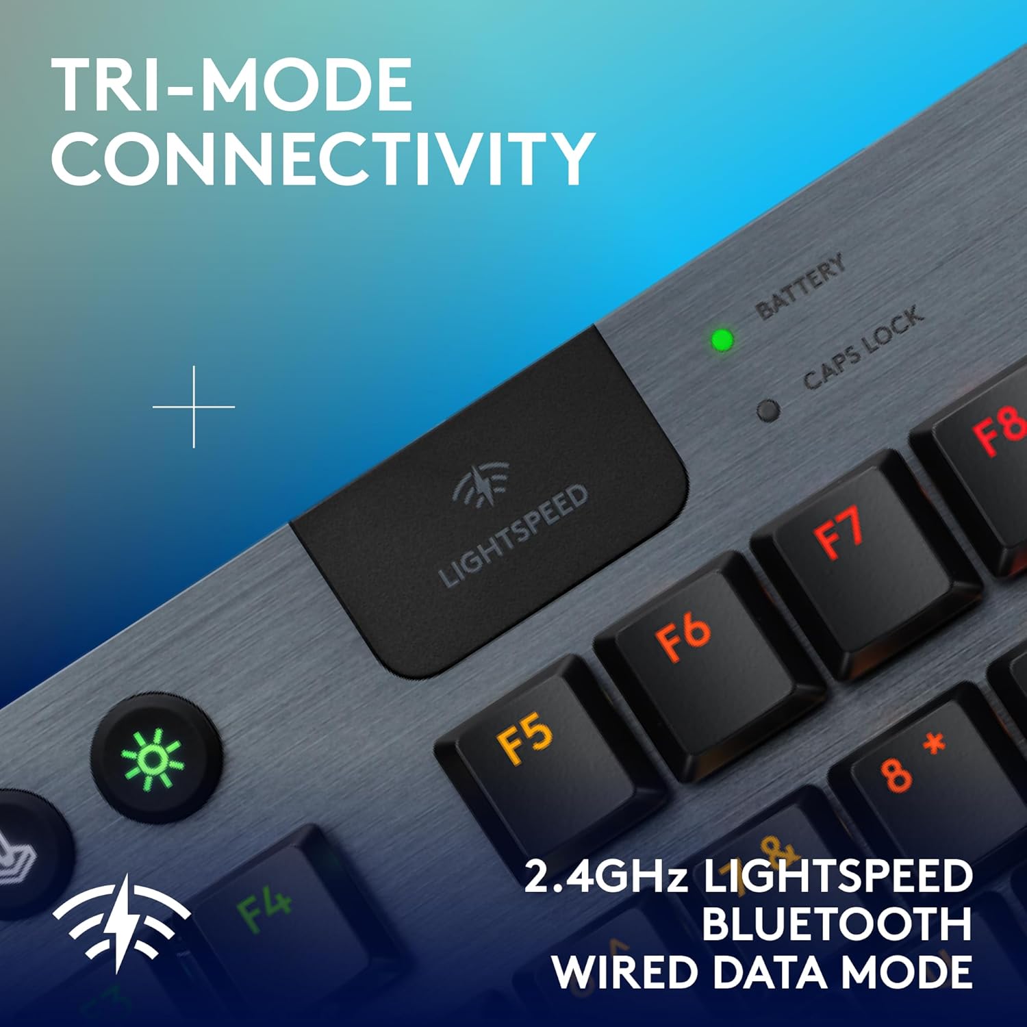 Logitech G915 X LIGHTSPEED Wireless Gaming Mechanical Keyboard with TKL Design, RGB LIGHTSYNC, USB o - AHW Store