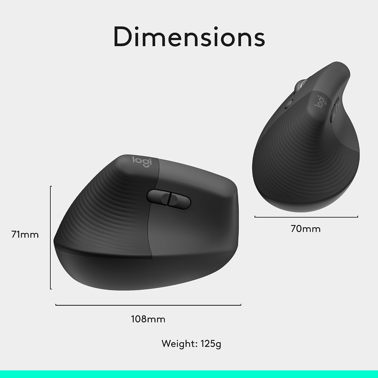 Logitech Lift Left Vertical Ergonomic Mouse - AHW Store