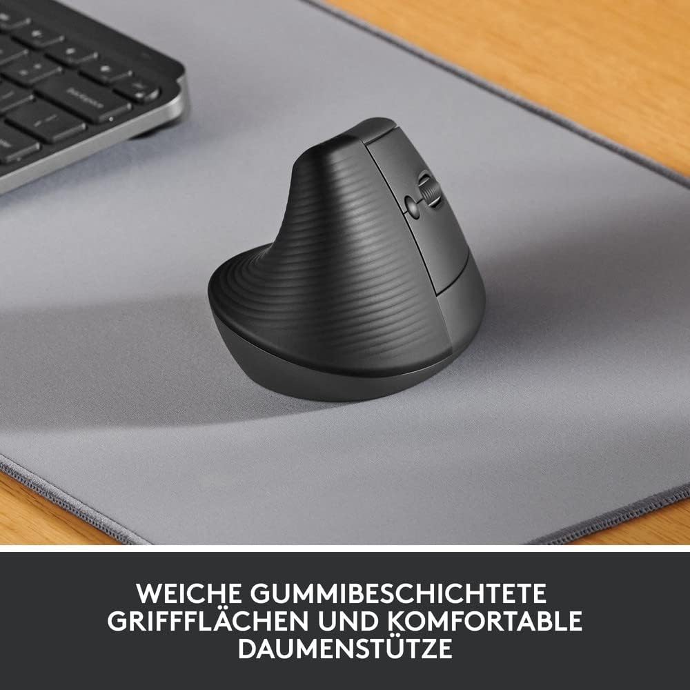 Logitech Lift Vertical Ergonomic Mouse - AHW Store